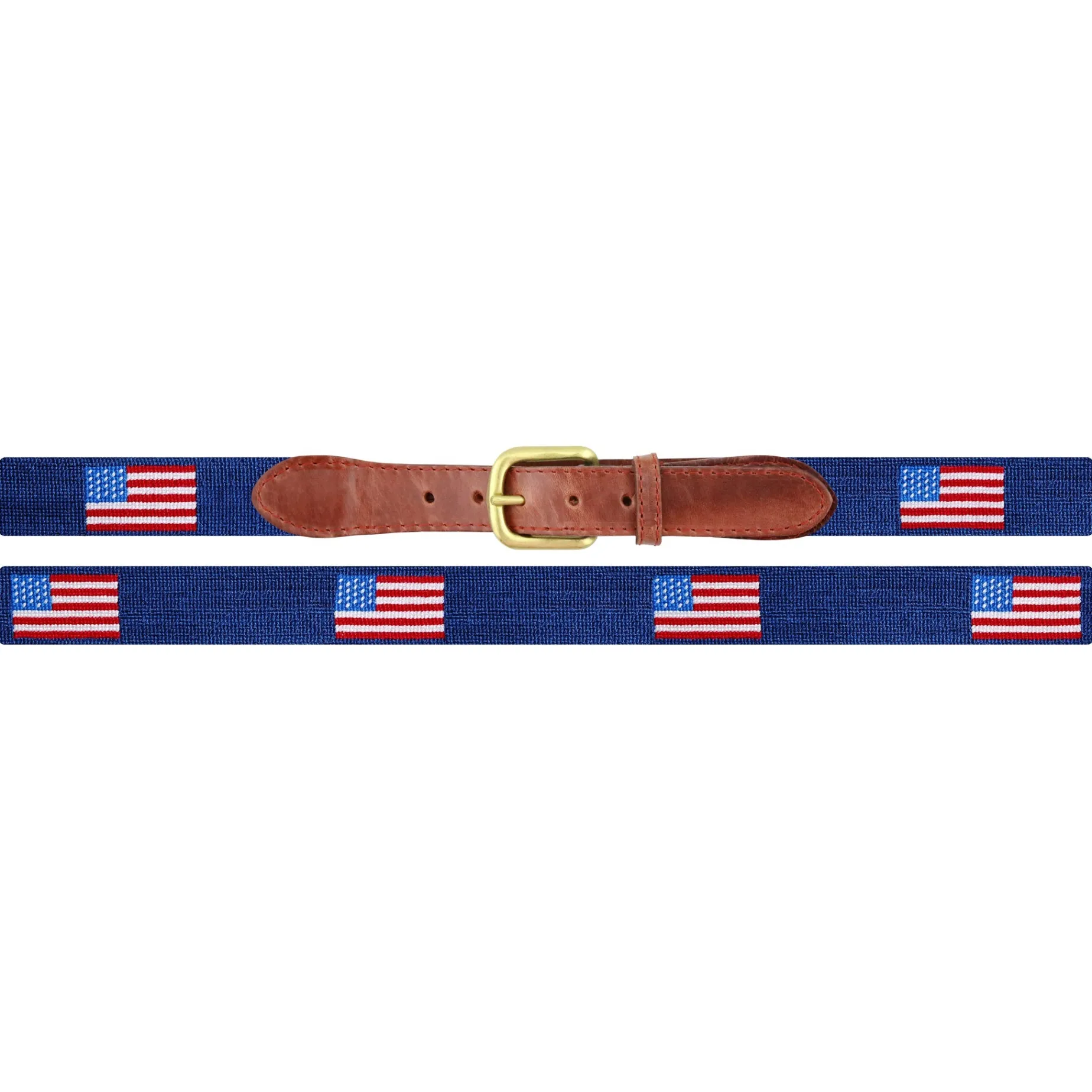 American Flag Belt (Classic Navy)