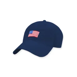 American Flag Performance Hat (Navy)