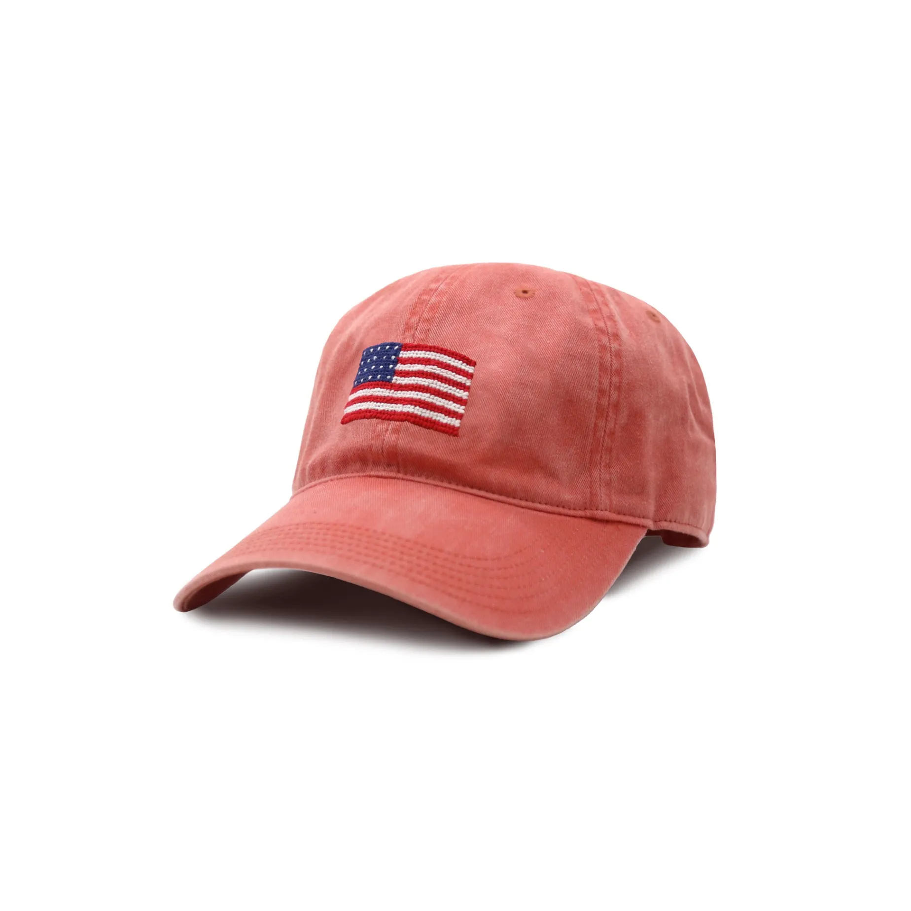 American Flag Small Fit Hat (Nantucket Red)