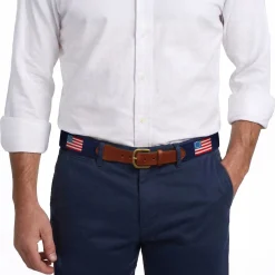 American History Belt (Dark Navy)