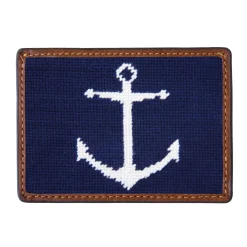 Anchor Card Wallet (Dark Navy)