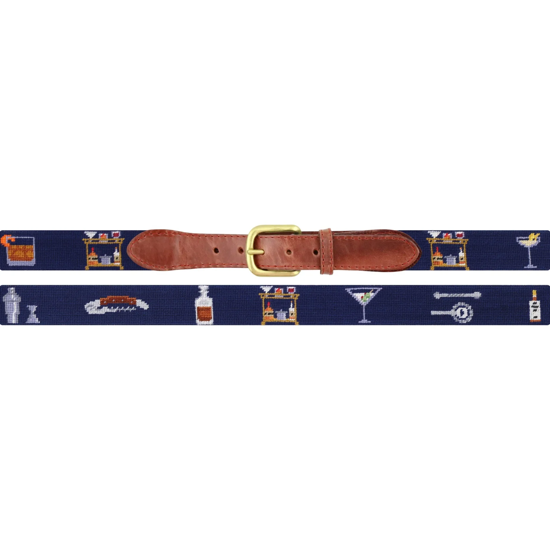 Bar Cart Essentials Belt (Dark Navy)