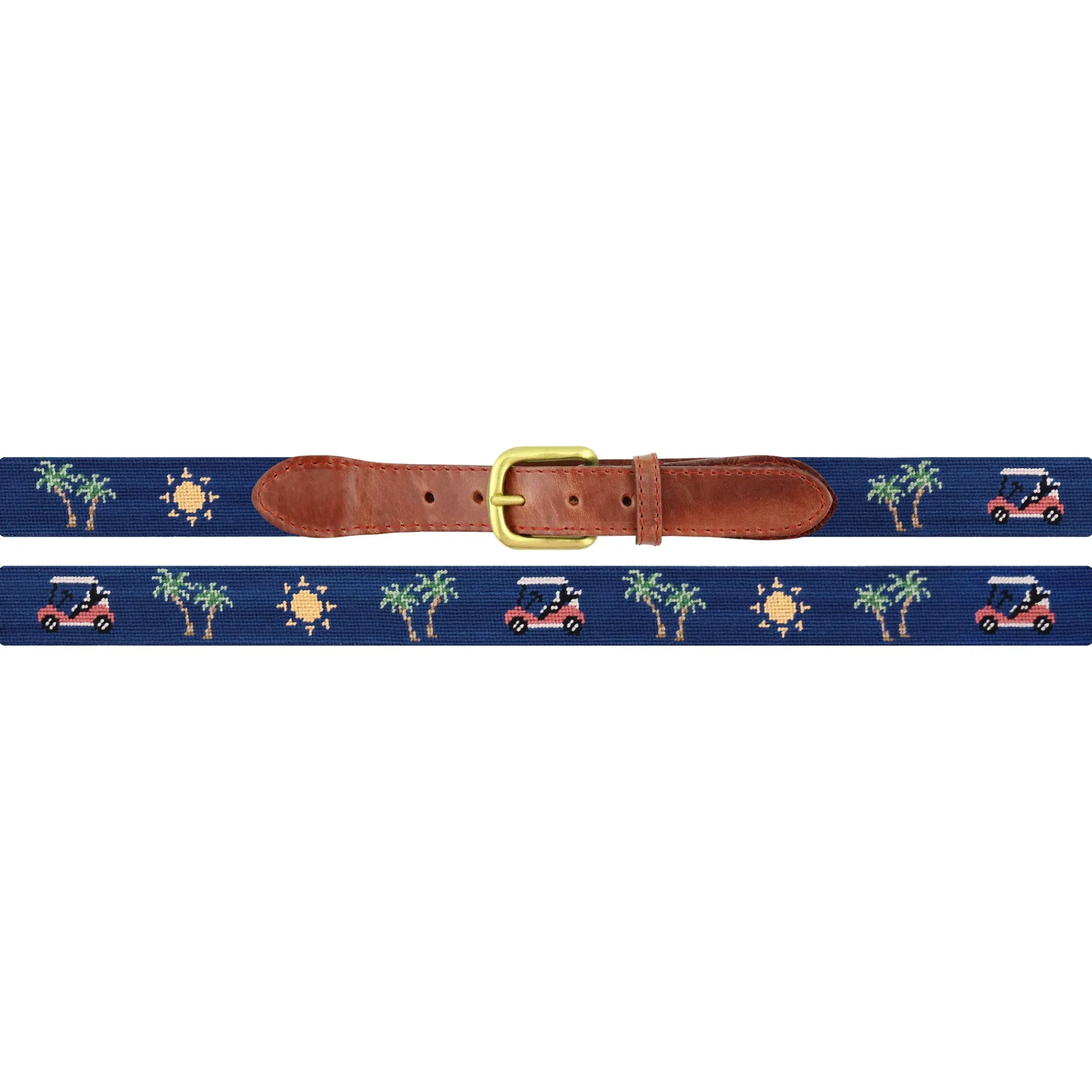 Beachy Golf Belt (Classic Navy)