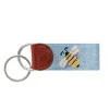 Bee Key Fob (Sky Blue)