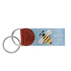 Bee Key Fob (Sky Blue)