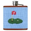 Beverage Cart Flask (Light Blue)