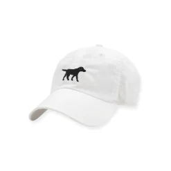 Black Lab Walking Performance Hat (White)