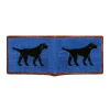 Black Lab Walking Wallet (Blueberry)