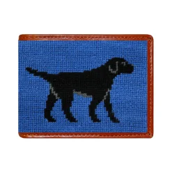 Black Lab Walking Wallet (Blueberry)