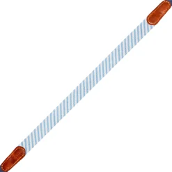 Blue Seersucker Sunglass Strap