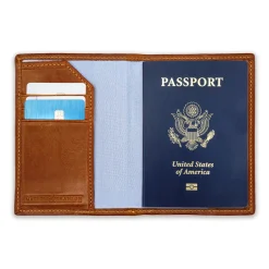 Bon Voyage Passport Case (Light Khaki)
