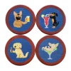 Booze Hounds Coasters (Blueberry)