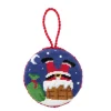 Chimney Santa Ornament