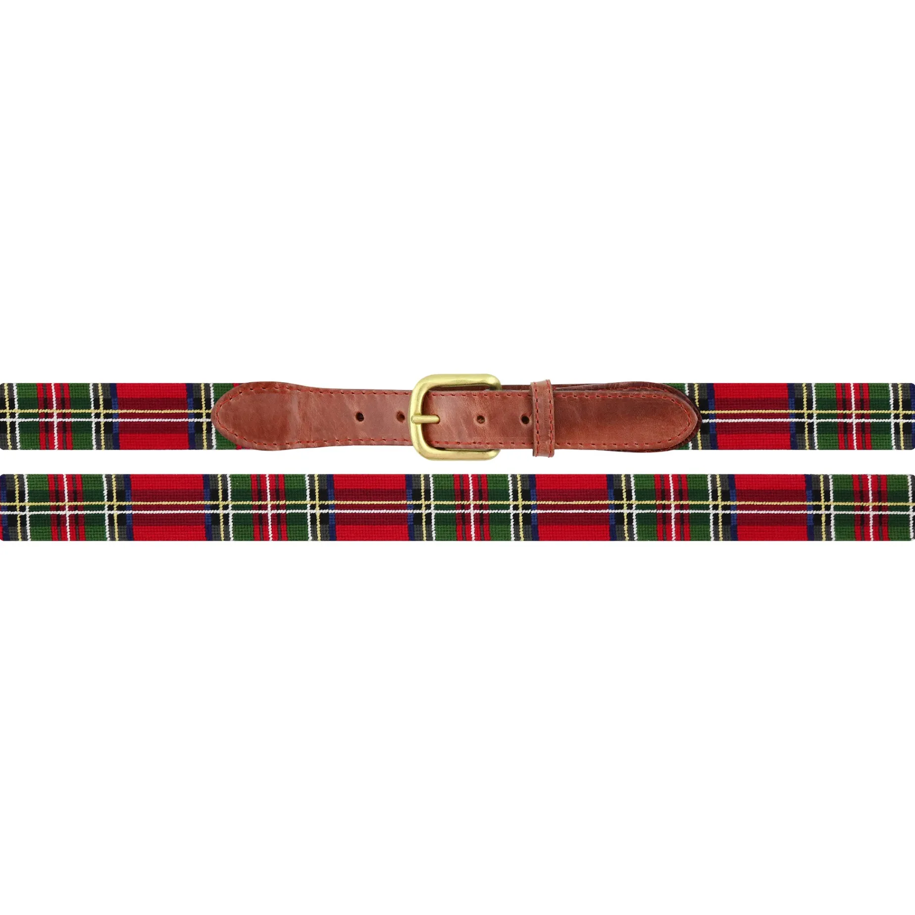 Christmas Plaid Belt