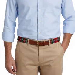Christmas Plaid Belt