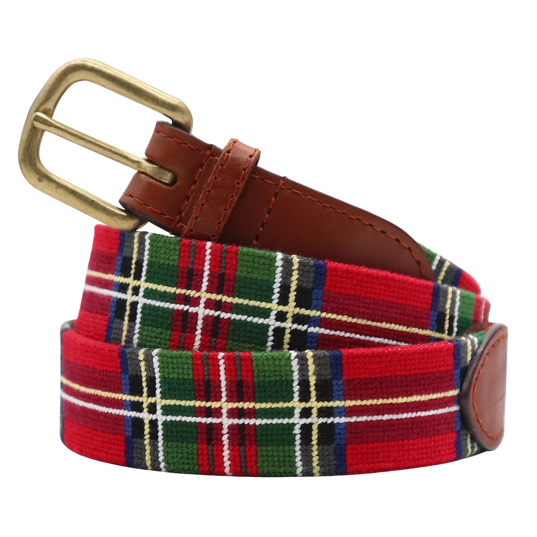 Christmas Plaid Belt