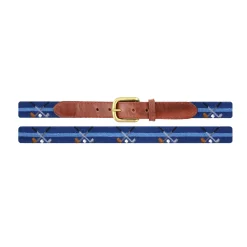 Crossed Clubs Children's Belt (Classic Navy)