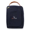 Crossed Clubs Shoe Bag