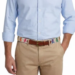 Dancing Bears Belt (Oatmeal)