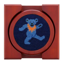 Dancing Bears Coasters (Dark Navy)