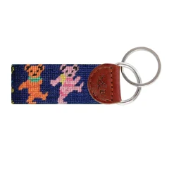 Dancing Bears Key Fob (Navy)