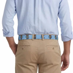 Dancing Bears Tie Dye Belt (Light Blue)