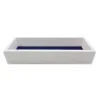 Dancing Bear Tie Dye Valet Tray (Light Blue) (White Wood)