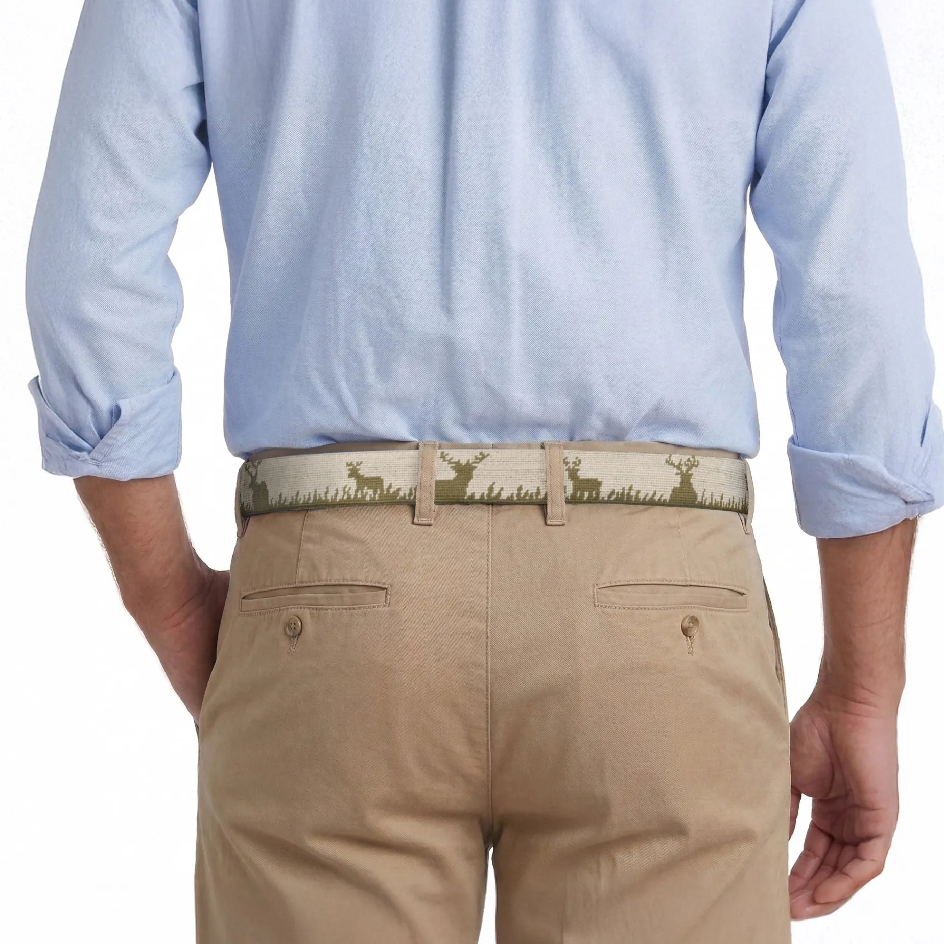 Deer Hunting Belt (Light Khaki)