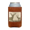 Deer Hunting Can Cooler (Light Khaki)