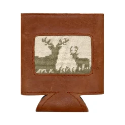 Deer Hunting Can Cooler (Light Khaki)