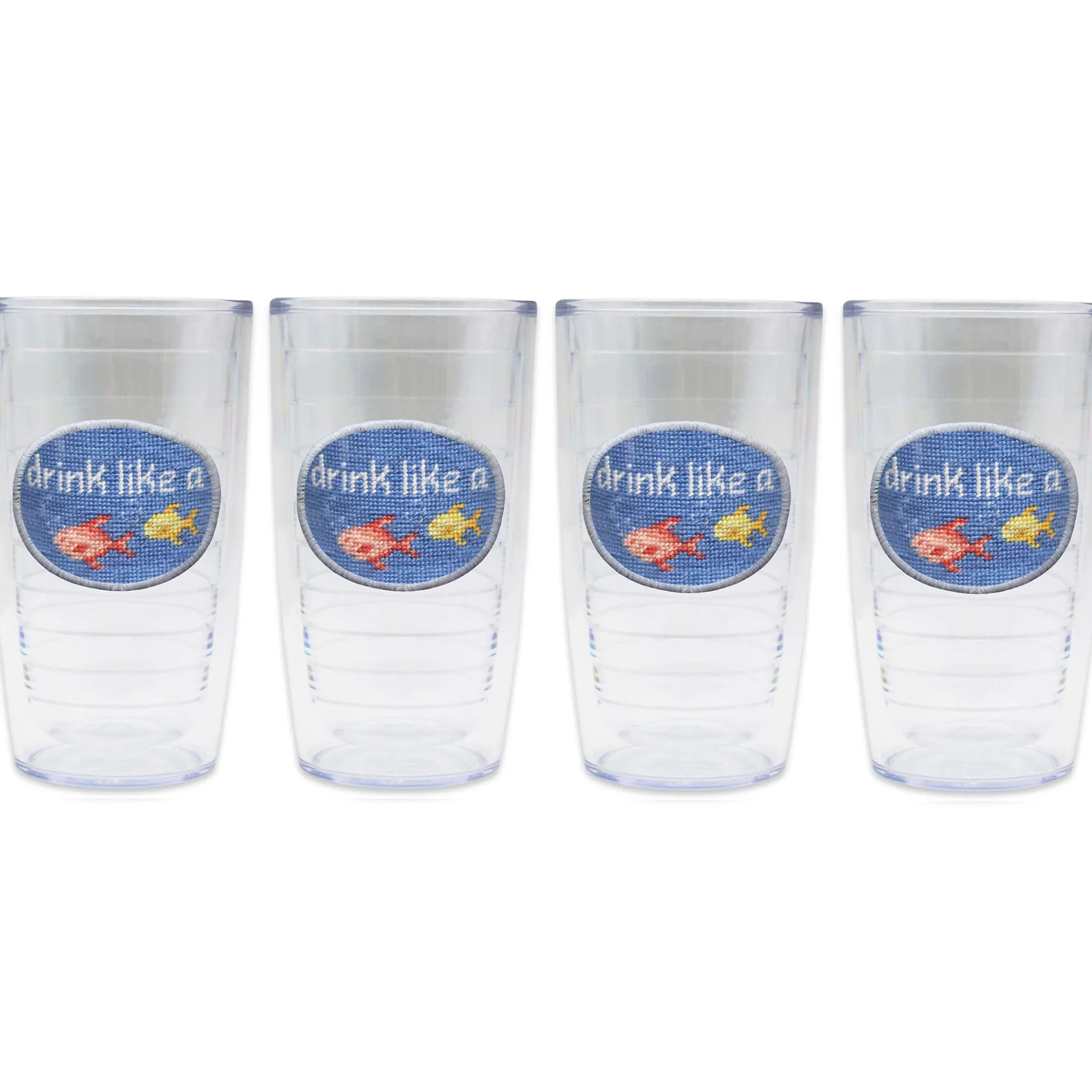 Drink Like a Fish Tervis Tumbler (Cornflower)
