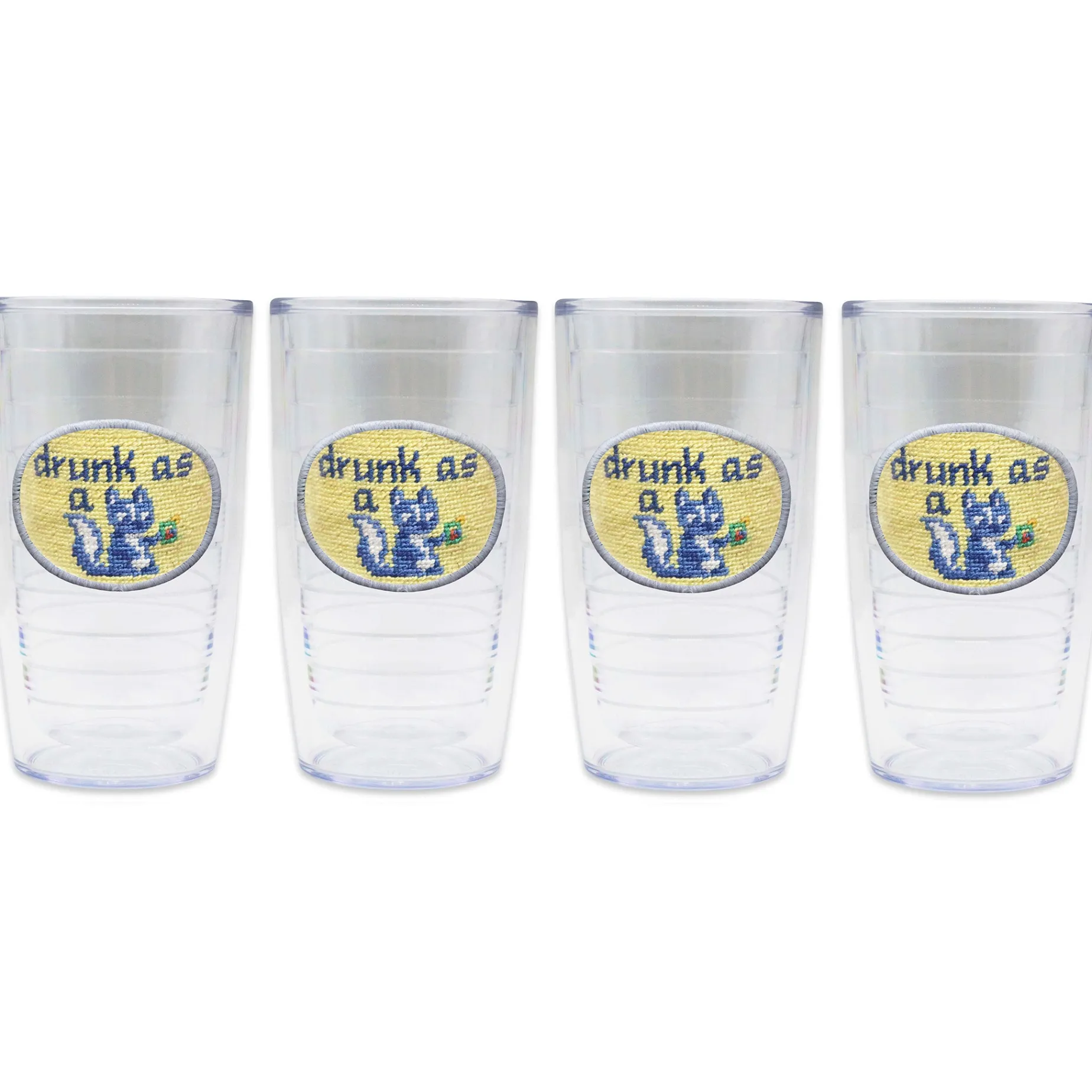 Drunk as a Skunk Tervis Tumbler (Light Yellow)