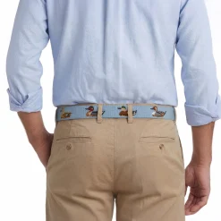 Duck Decoys Belt (Antique Blue)