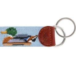 Duck Decoys Key Fob (Antique Blue)