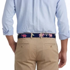 Elephant Martini Belt (Dark Navy)