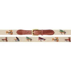 Fishing Flies Belt (Light Khaki)