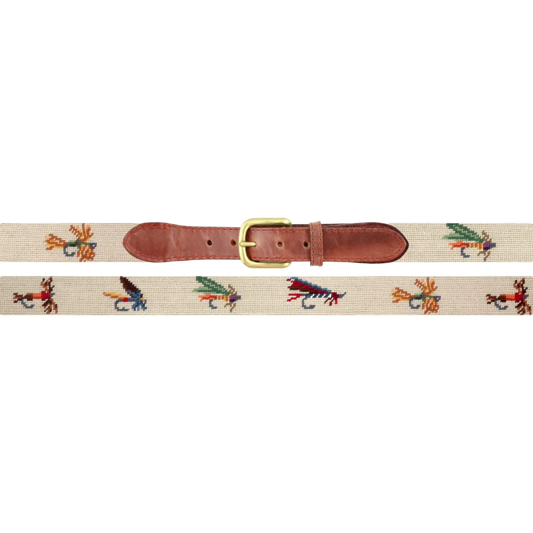 Fishing Flies Belt (Light Khaki)