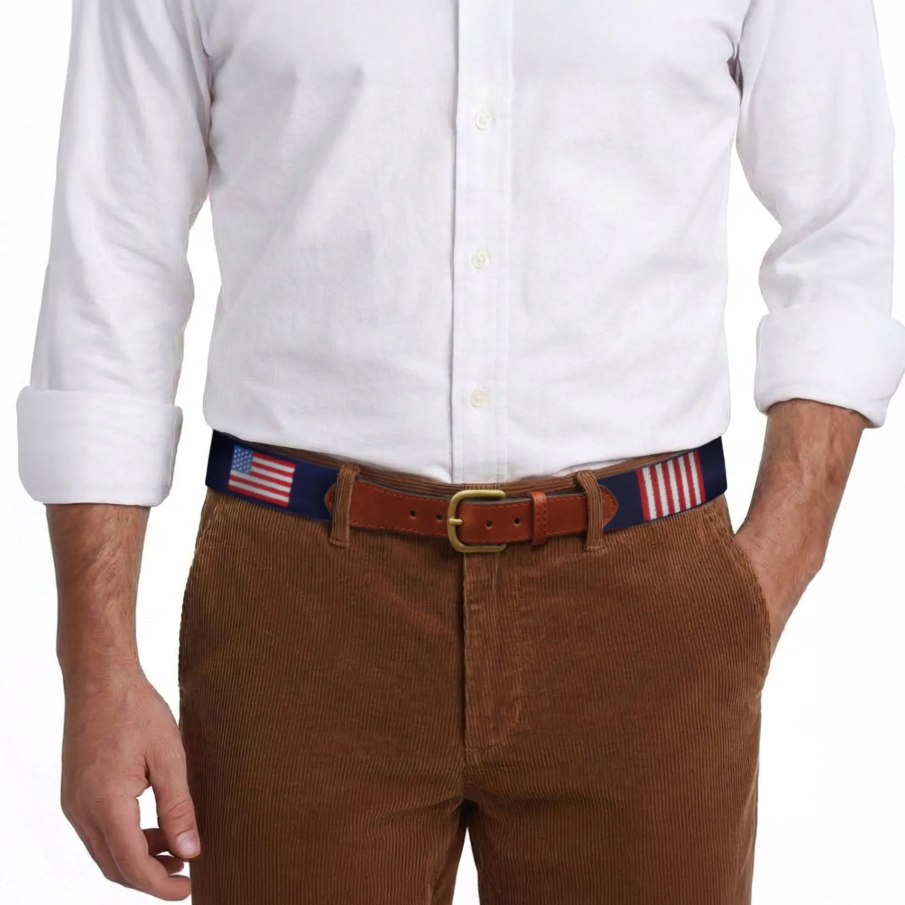 Flags of our Fathers Belt (Dark Navy)
