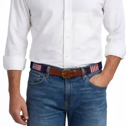 Flags of our Fathers Belt (Dark Navy)