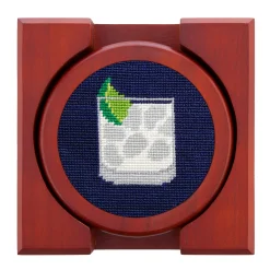Gentlemen's Drinks Coasters (Dark Navy)