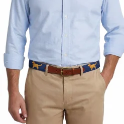 Golden Retriever Belt (Classic Navy)