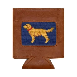 Golden Retriever Can Cooler (Classic Navy)