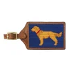 Golden Retriever Luggage Tag