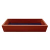 Golden Retriever Valet Tray (Classic Navy) (Chestnut Wood)
