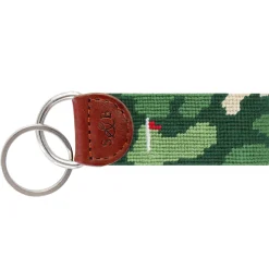 Golfer's Camo Key Fob