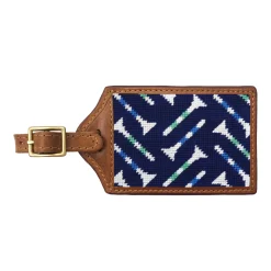 Golf Tee Pattern Luggage Tag