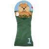 Gopher Golf Driver Headcover (Hunter Leather)