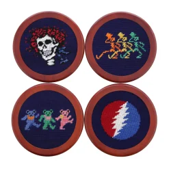 Grateful Dead Life Coasters (Dark Navy)