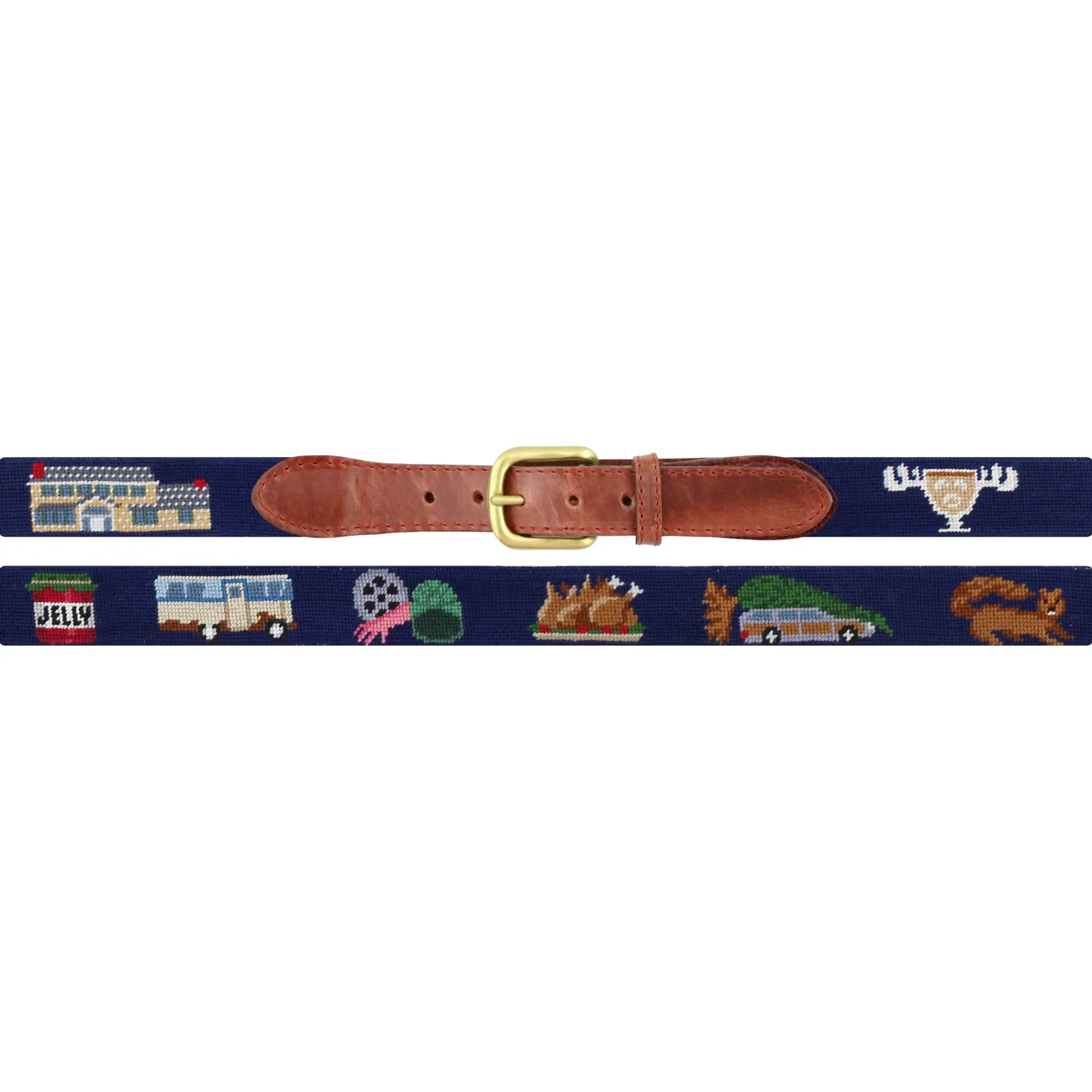 Griswold Christmas Belt (Dark Navy)