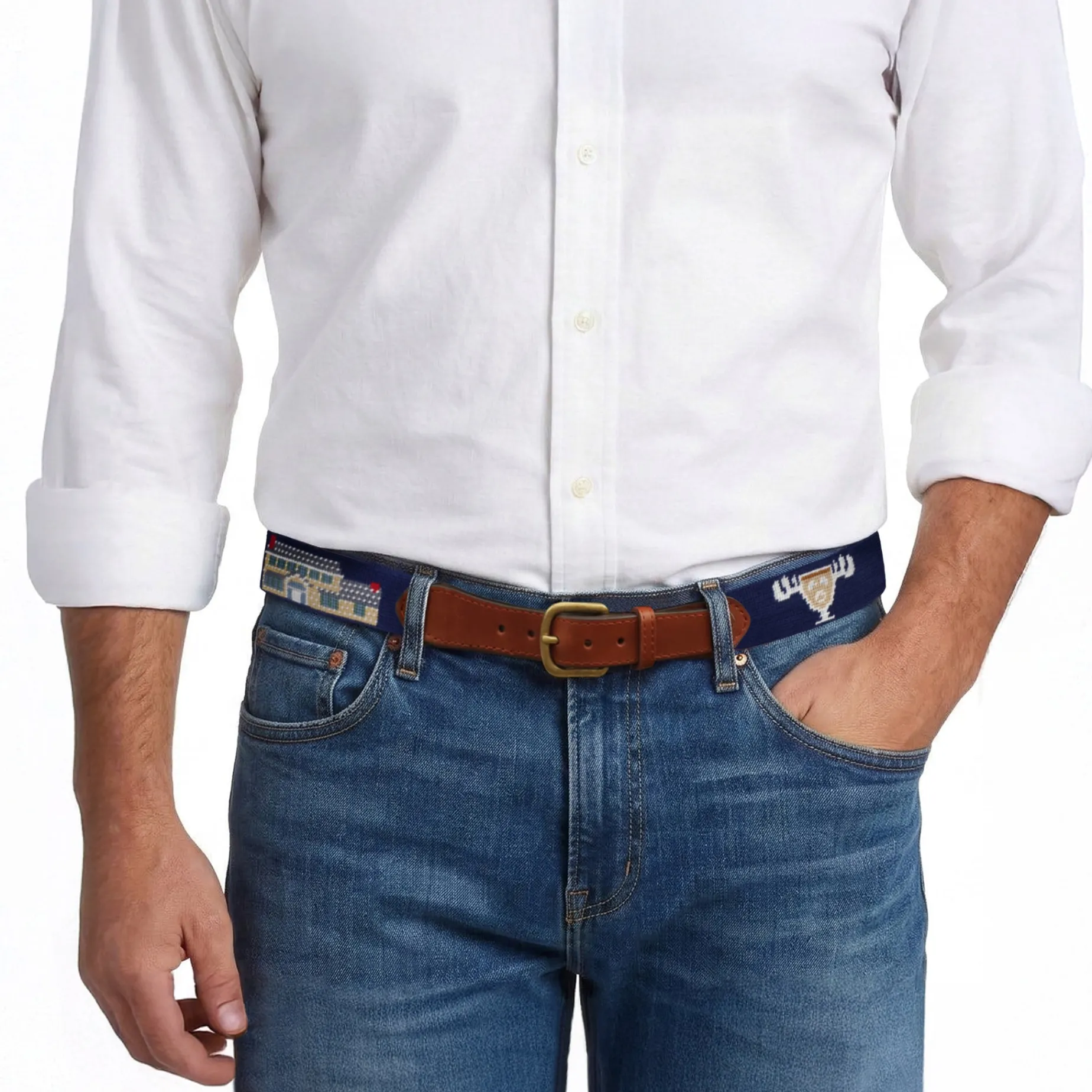 Griswold Christmas Belt (Dark Navy)
